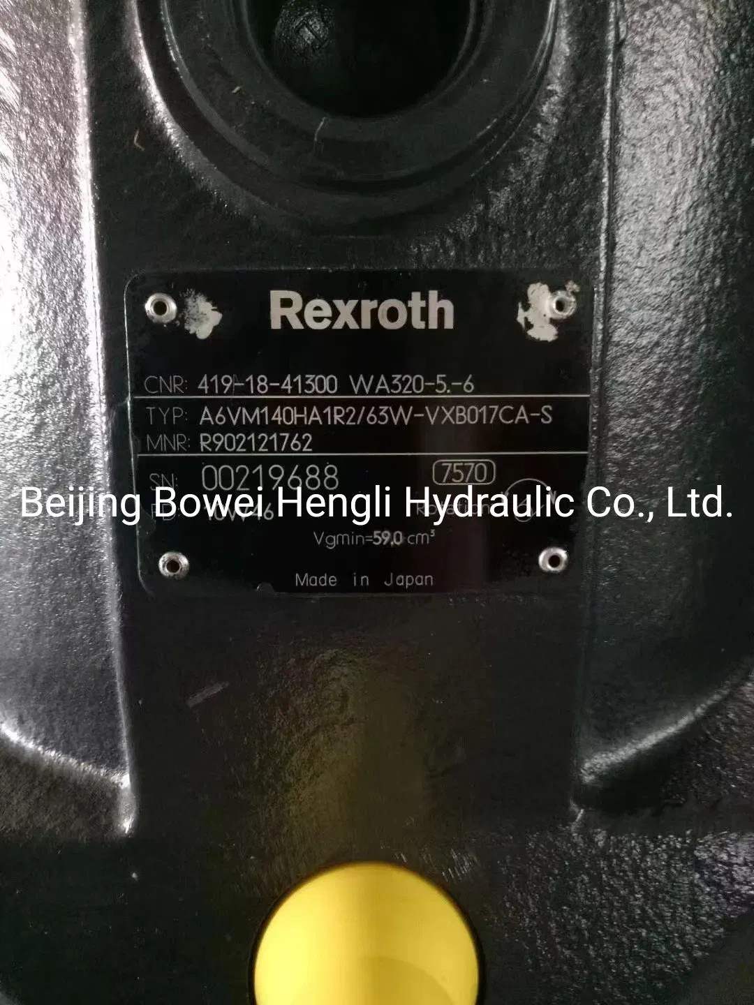 419-18-41200, 419-18-41300, 419-18-41301, A6vm140 Travel Motor for Wa320-5 Wa320-6,