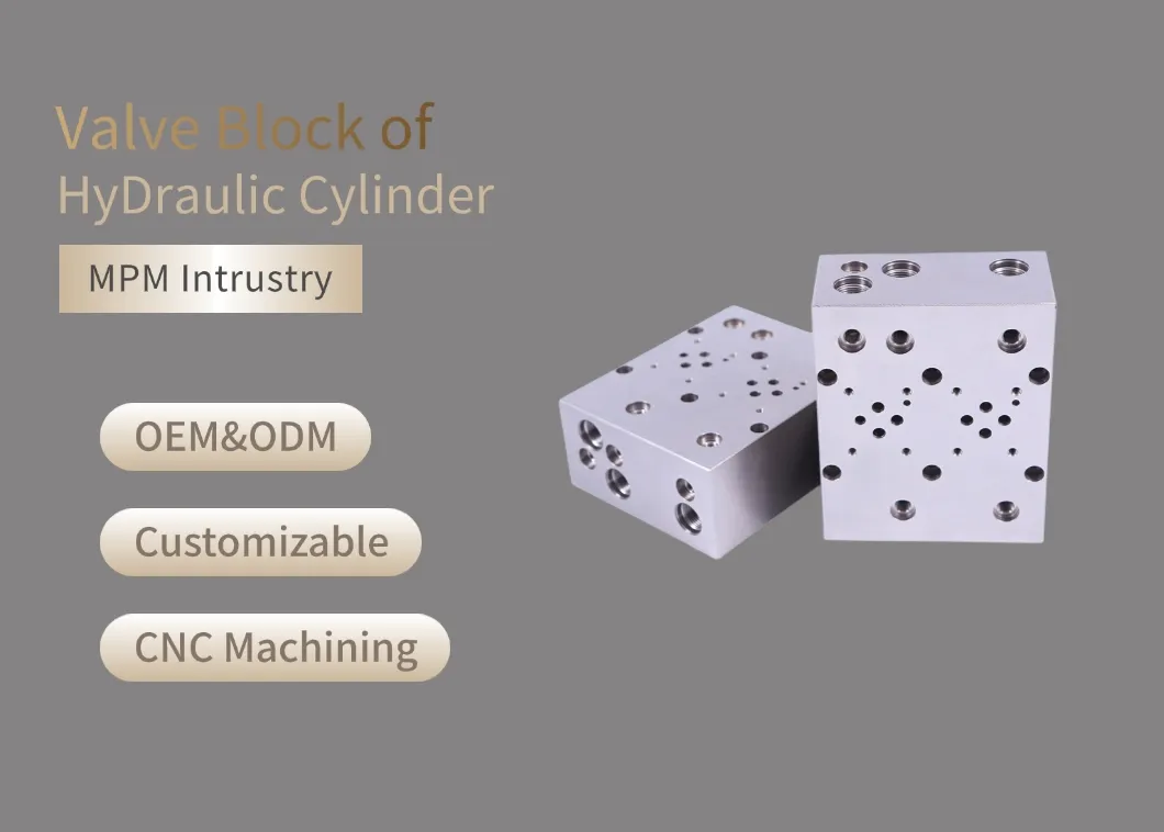 Durable Copper Hydraulic Valve Block