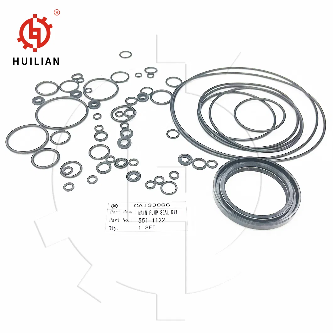 551-1122 Hydraulic Main Pump Seal Kit for Excavator Oil Repair Service Kit
