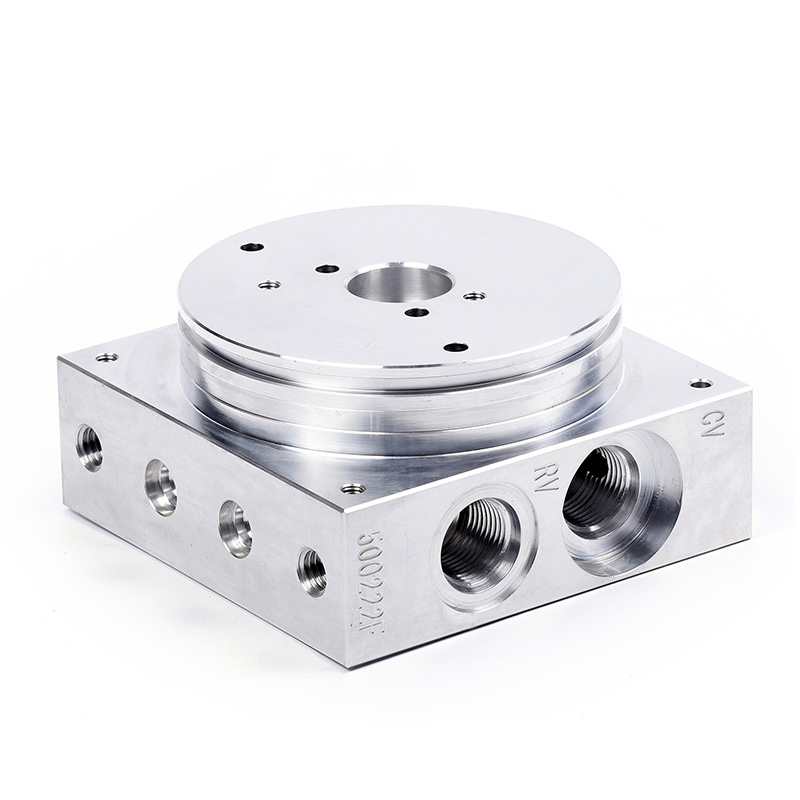 High Precision Aluminium Alloy Mechanical Machining Parts Hydraulic Valve Block