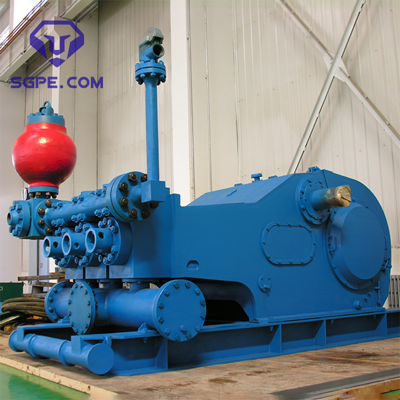 API F1000/1300/1600 Triplex Oil Mud Pump/Piston Hydraulic Slurry Mud Pump and Spare Parts for Drilling Rig