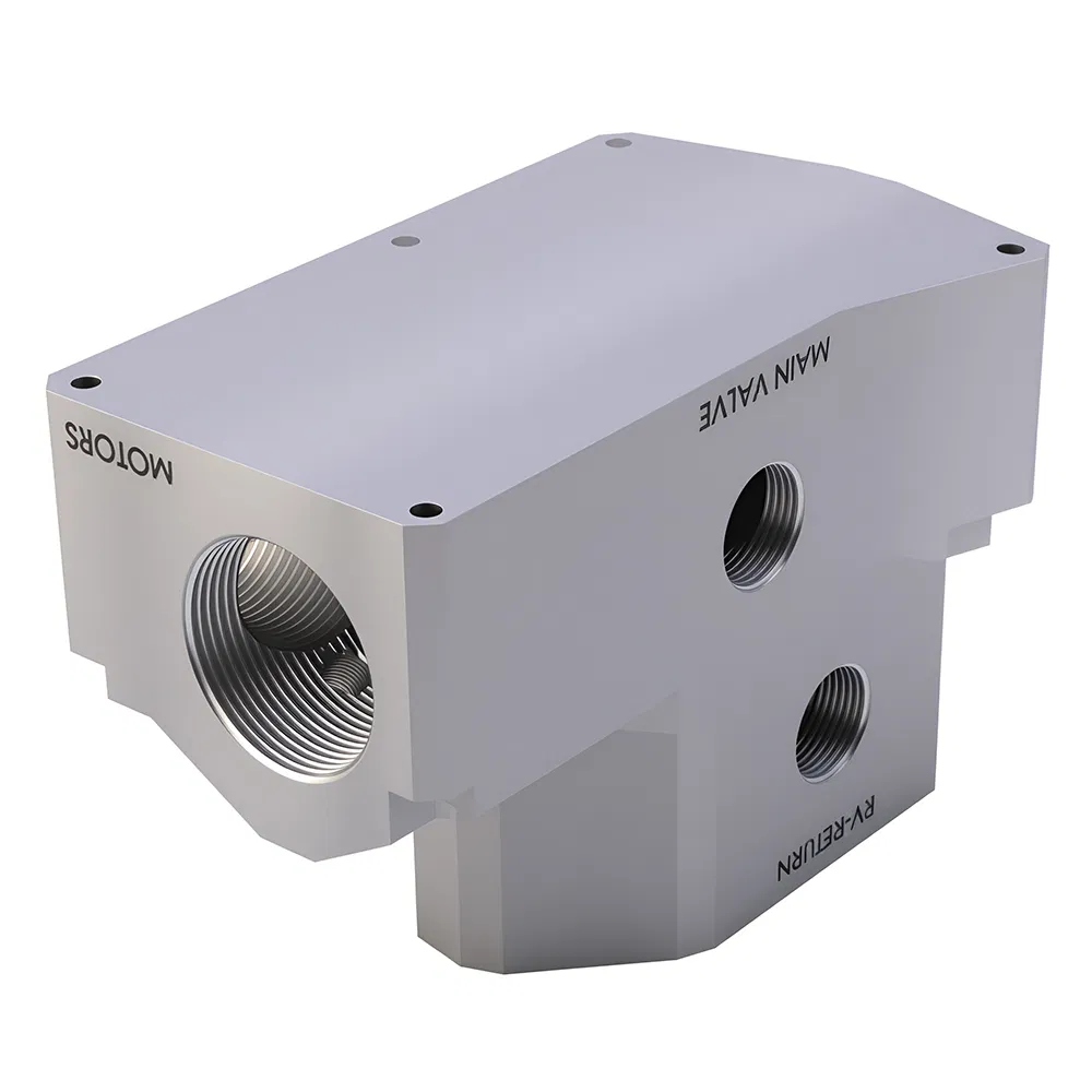 Multi Port Hydraulic Brake Valve Block for Complex Systems