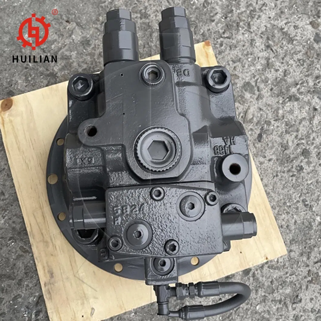 M5X130 LG200 Sy205 M5X130 M5X130 R210-7 R215-7 R220-5 R225-7 R225-9 M5X130 M5X130 Excavator Slew Swing Motor Swing Motor for Device Motor Assembly