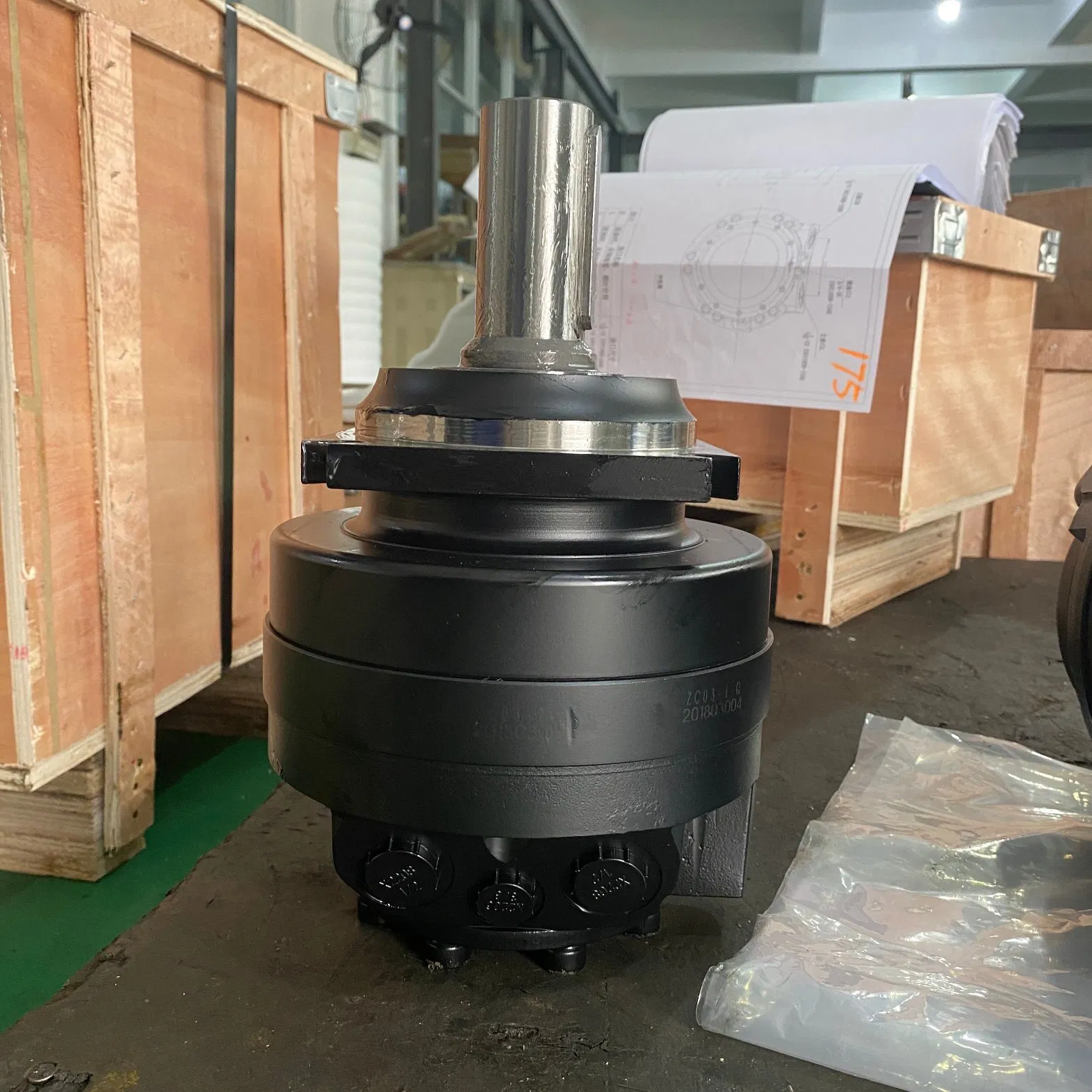 Hydraulic Piston Motor Rexroth MCR03 Final Drive Motor for Carterpillar Skid Steer Loader