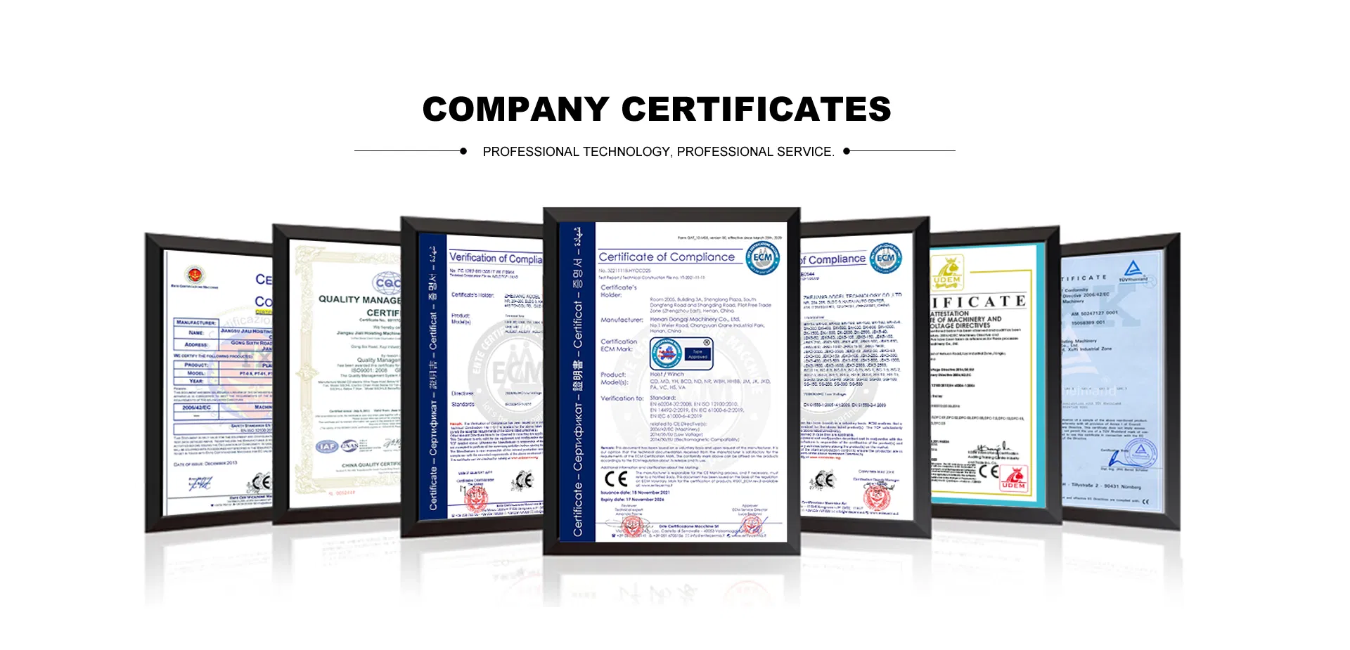 Product Certifications