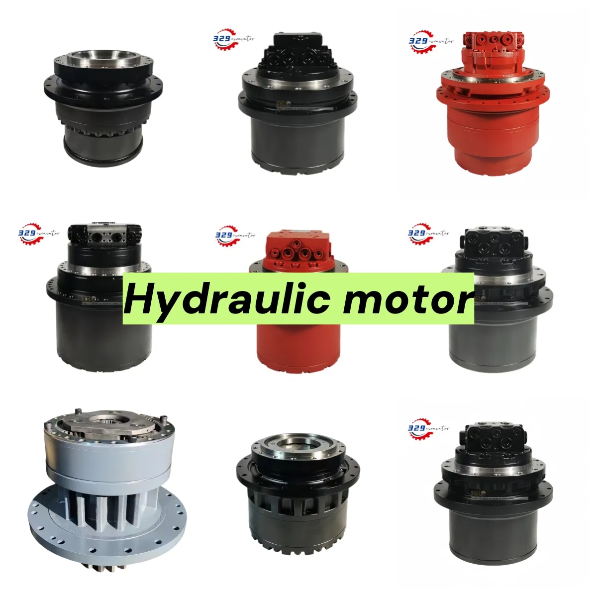 Durable Travel Motor Device for 5-7 Ton Hydraulic Machinery