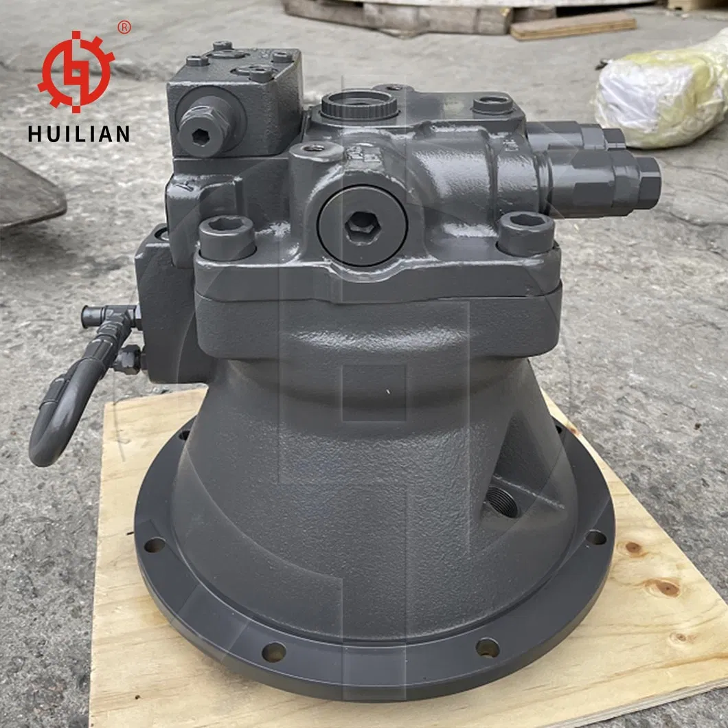 M5X130 LG200 Sy205 M5X130 M5X130 R210-7 R215-7 R220-5 R225-7 R225-9 M5X130 M5X130 Excavator Slew Swing Motor Swing Motor for Device Motor Assembly
