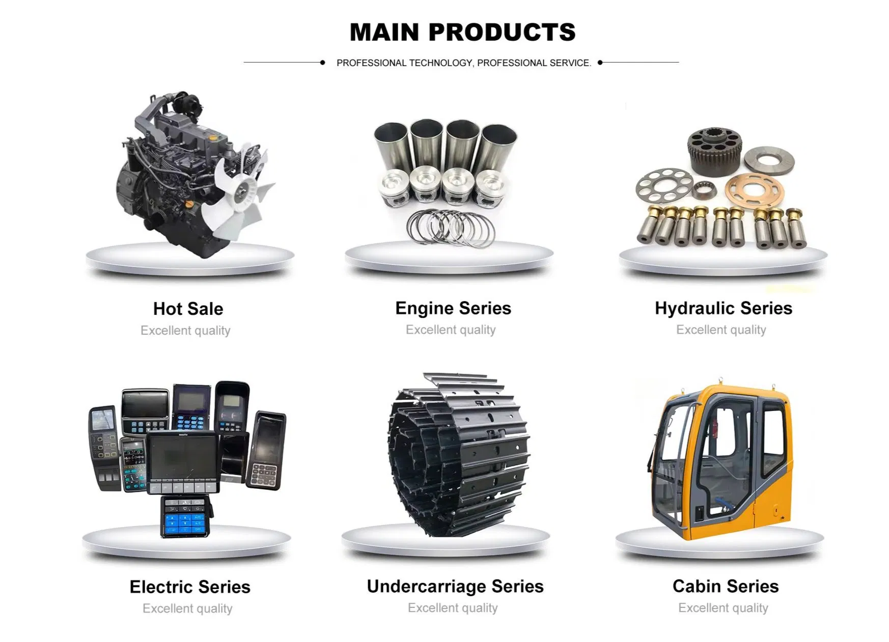Main Hydraulic Pump Parts