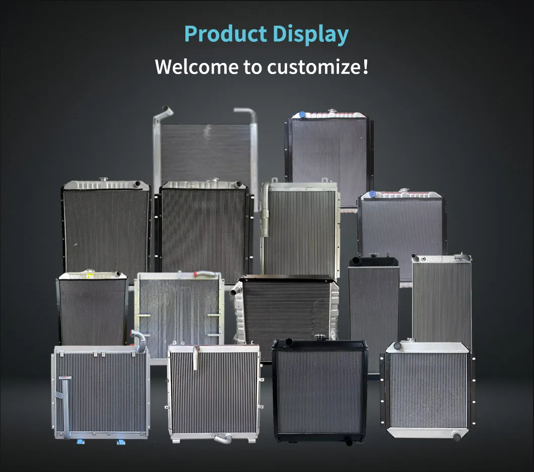 CAT307D Excavator Hydraulic Oil Cooler View 2