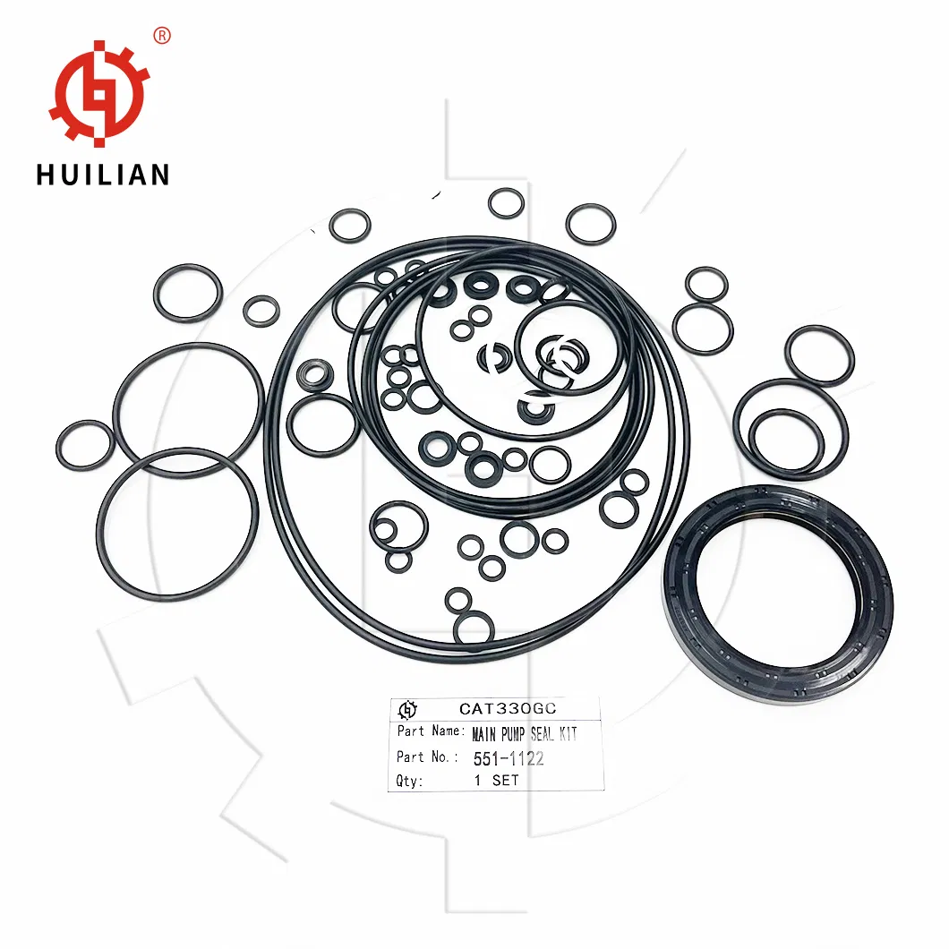 551-1122 Hydraulic Main Pump Seal Kit for Excavator Oil Repair Service Kit