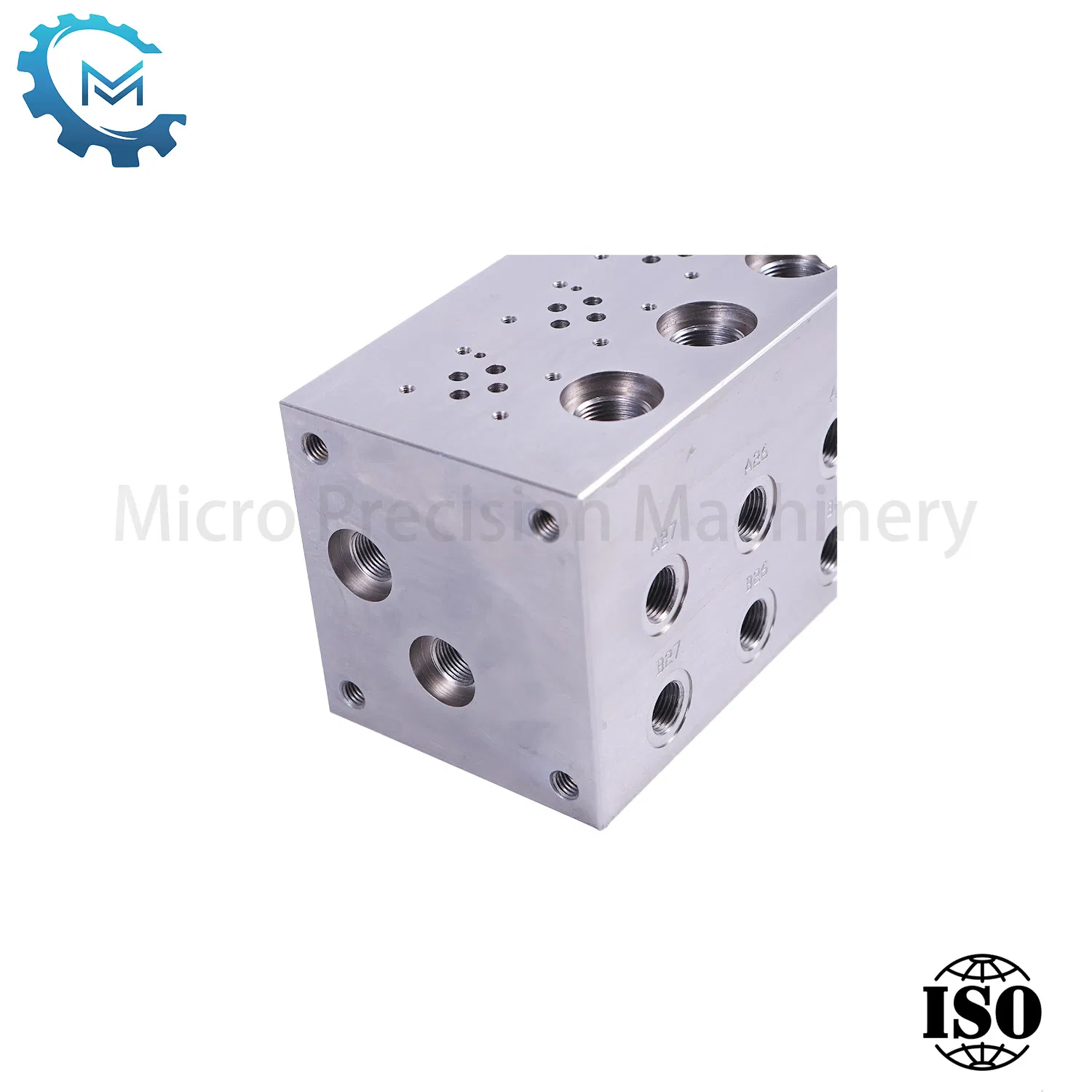 Hydraulic Solenoid Valve Balancing Valve Aluminum Parts Flow Control Valve Oil Circuit Block Integrated Block Hydraulic Station Hydraulic Manifold Valve Block