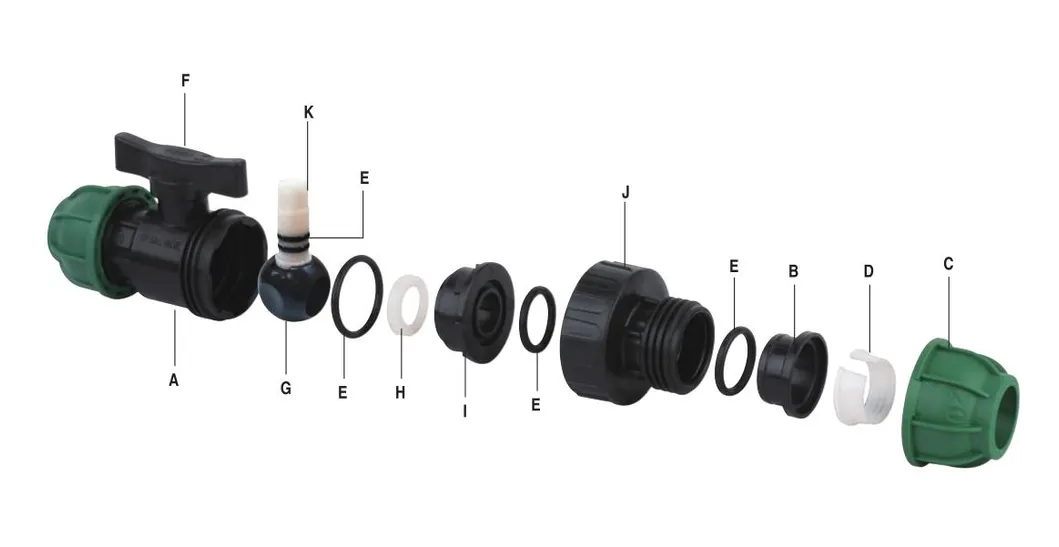 Polypropylene Hydraulic Ball Valve