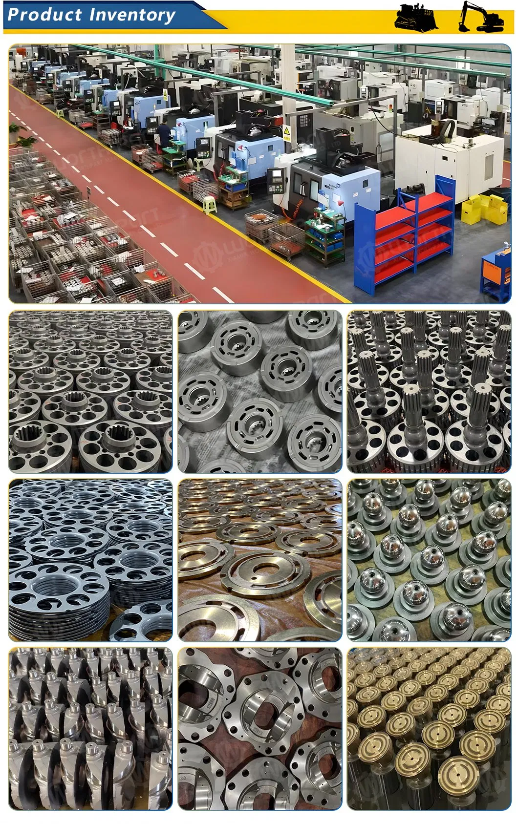 Excavator Parts Detail