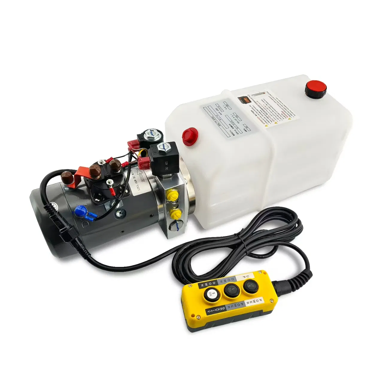 OEM ODM Horizontal Mounting DC Pack Portable Control Hydraulic Power Unit with ISO9001 for Dump Truck Tipper Trailer