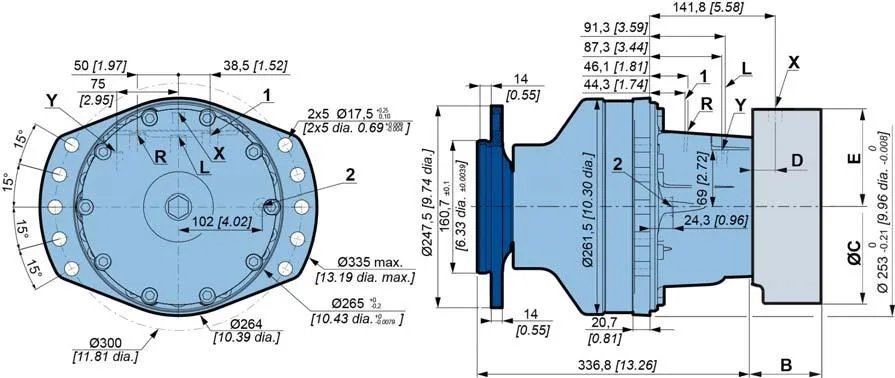 Motor Dimensions 2
