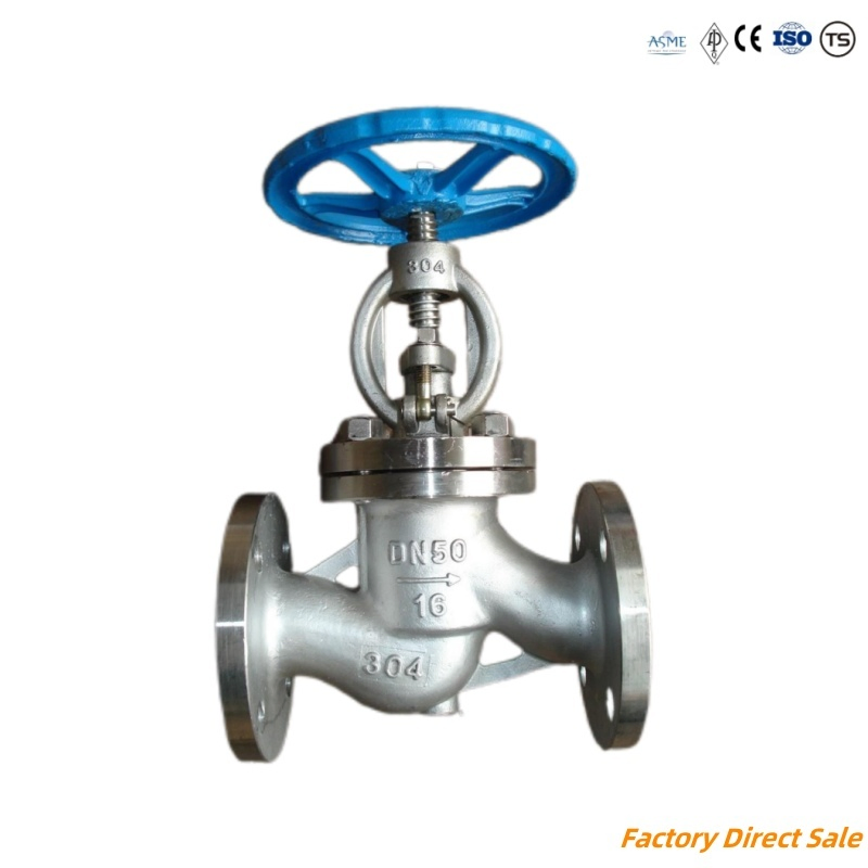 Factory Direct Sale ANSI Stainless Steel Carbon Steel Flange Control Globe Valve