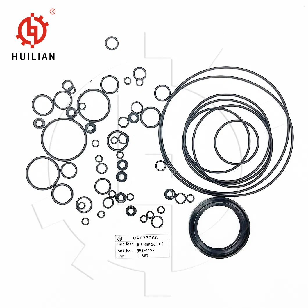 551-1122 Hydraulic Main Pump Seal Kit for Excavator Oil Repair Service Kit