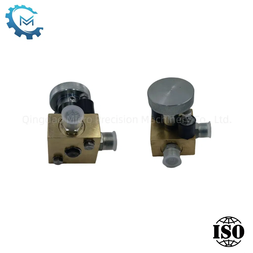 Durable Copper Hydraulic Valve Block for Manual Speed Control