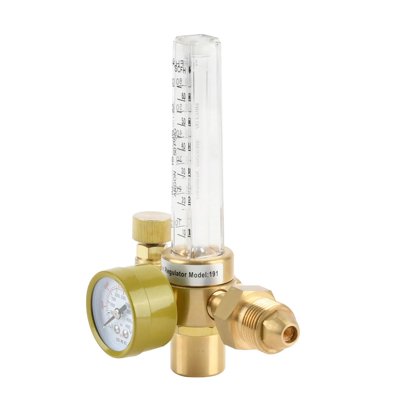 Uweld Portable High Quality Nitrogen Gas Requlator High Pessure Regulator with Micro Pressure Gauge