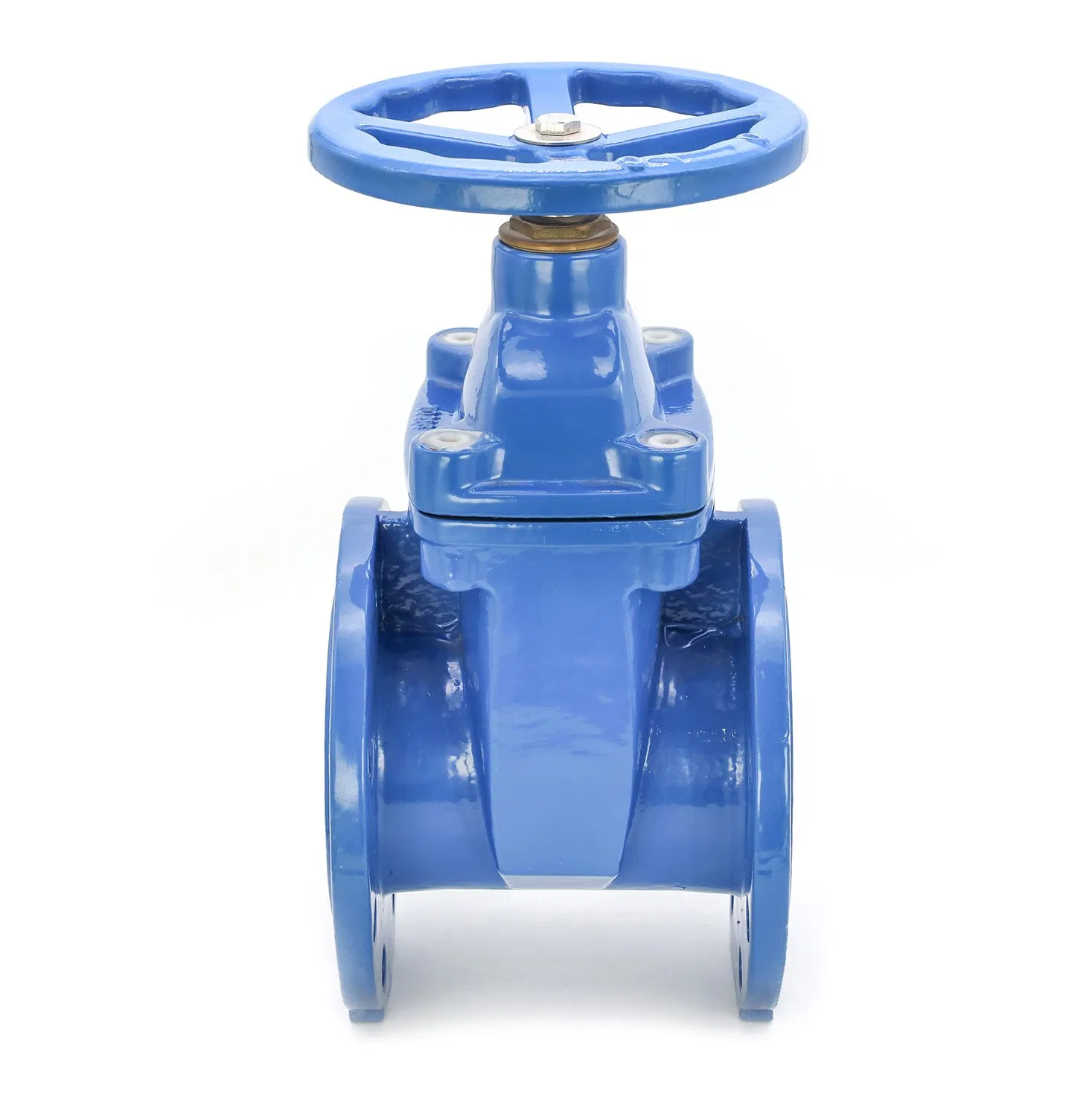 DIN3352 F4/F5 BS5163 BS5150 Gate Valve, OS&Y Rubber Wedge Resilient Seated Non Rising Stem Ductile Iron /Cast Iron Control Knife Sluice F4 Flanged Gate Valve