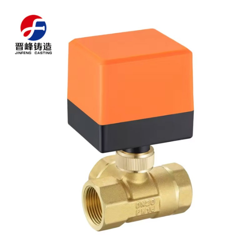 Durable Three Wire Two Control Motorized Brass Ball Valve for Precision