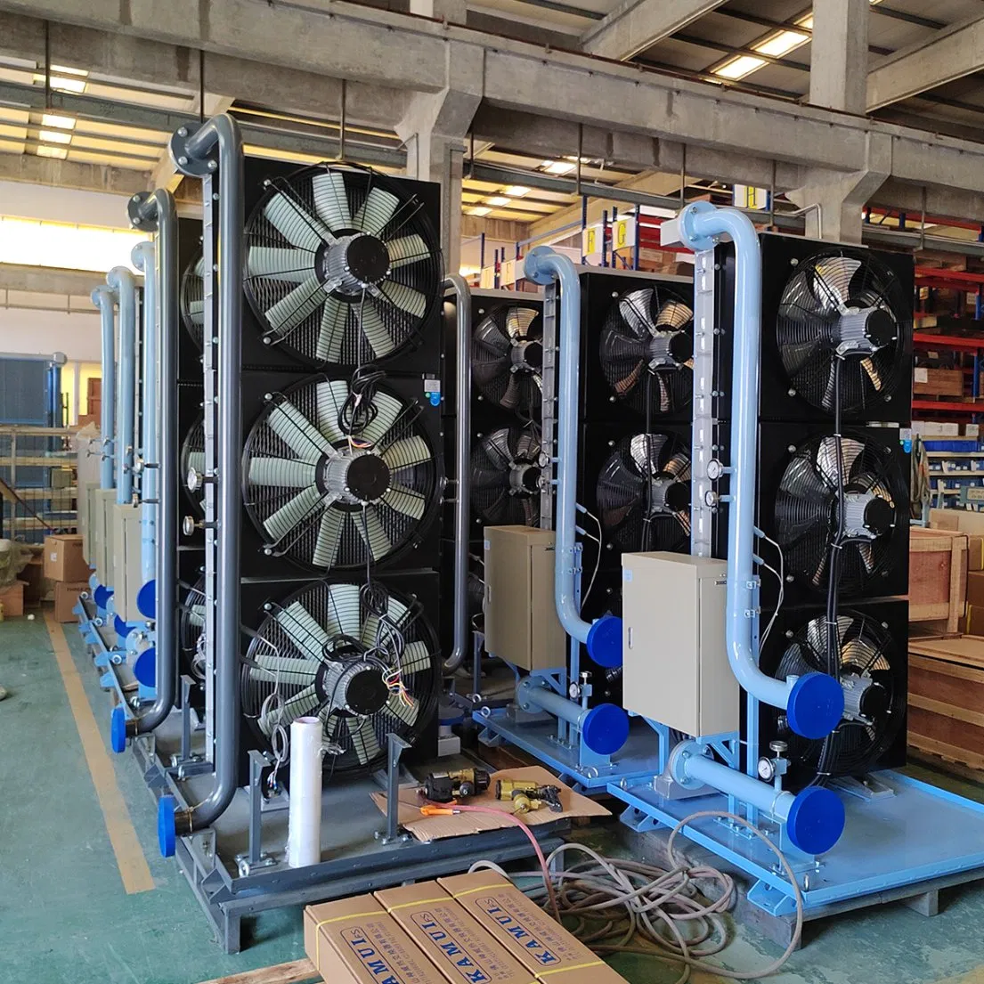 100-1000L/Min Explosion Proof Exdii Air Cooling Water Cooled Hydraulic Oil Cooler for Engine Compressor Lubrication