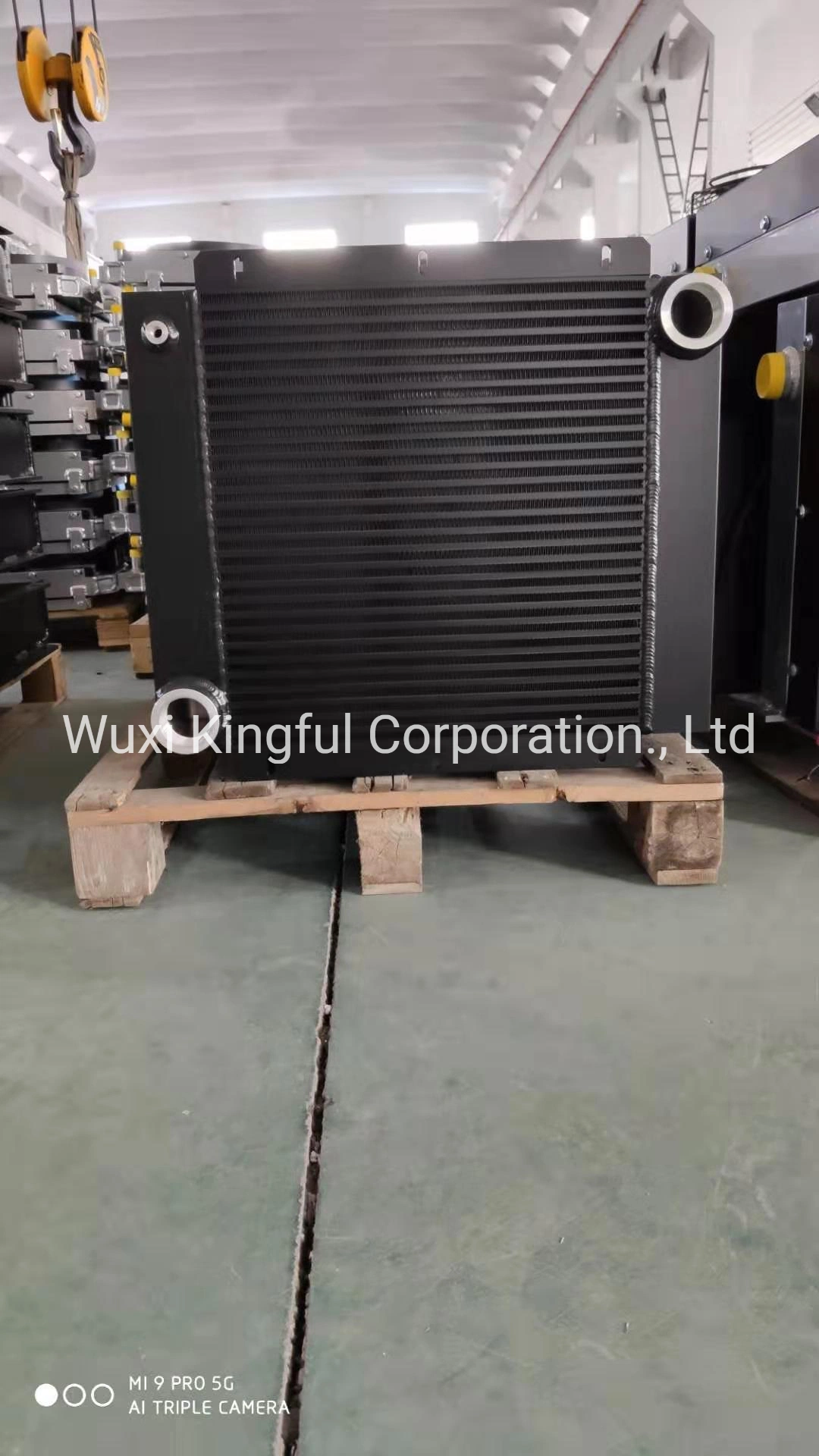 Finned Tube Heat Exchanger / Air Cooler /Hydraulic Oil Cooler /Aluminum Radiator /Air Cooled Brazed Aluminum Radiator for Construction Machinery