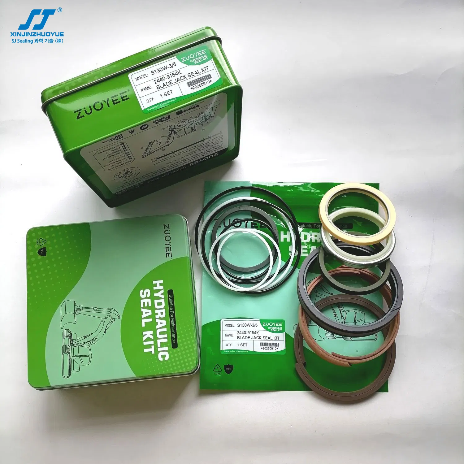Boom Seal Kit for Ex100-1 Hydraulic Cylinder - Service/Repair Seal Kit