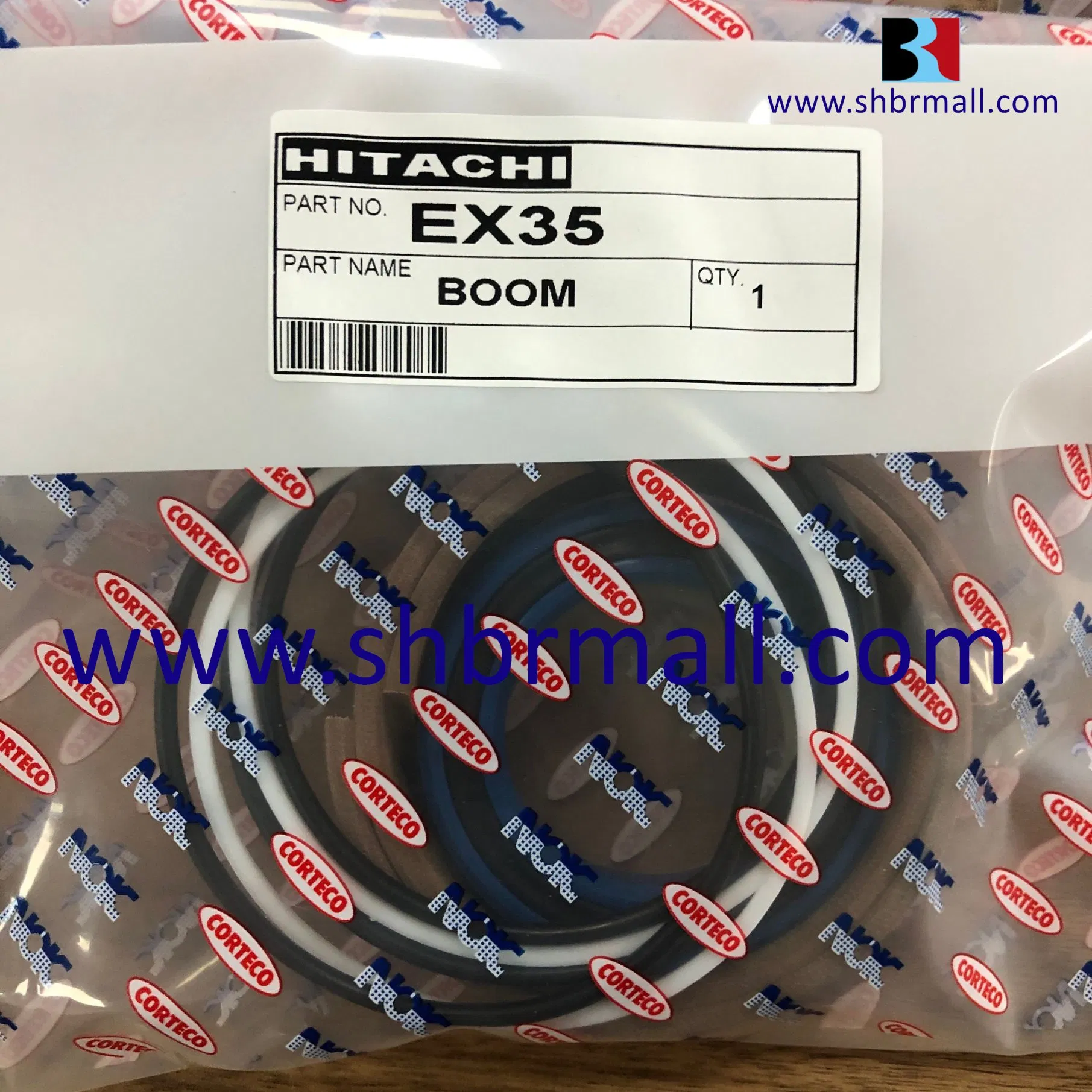 Hitachi Ex35/Ex35-2 Excavator Complete Hydraulic Boom/Arm/Bucket/Blade/Boom Swing Cylinders &amp; Track Adjuster Seal Kits/4305784/4305785/4305787/4352341