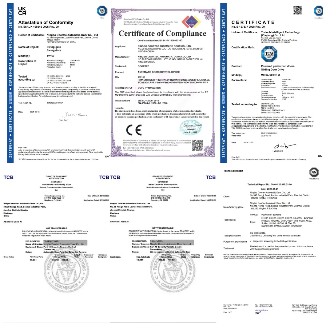 Certifications