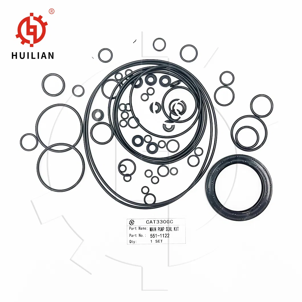 551-1122 Hydraulic Main Pump Seal Kit for Excavator Oil Repair Service Kit