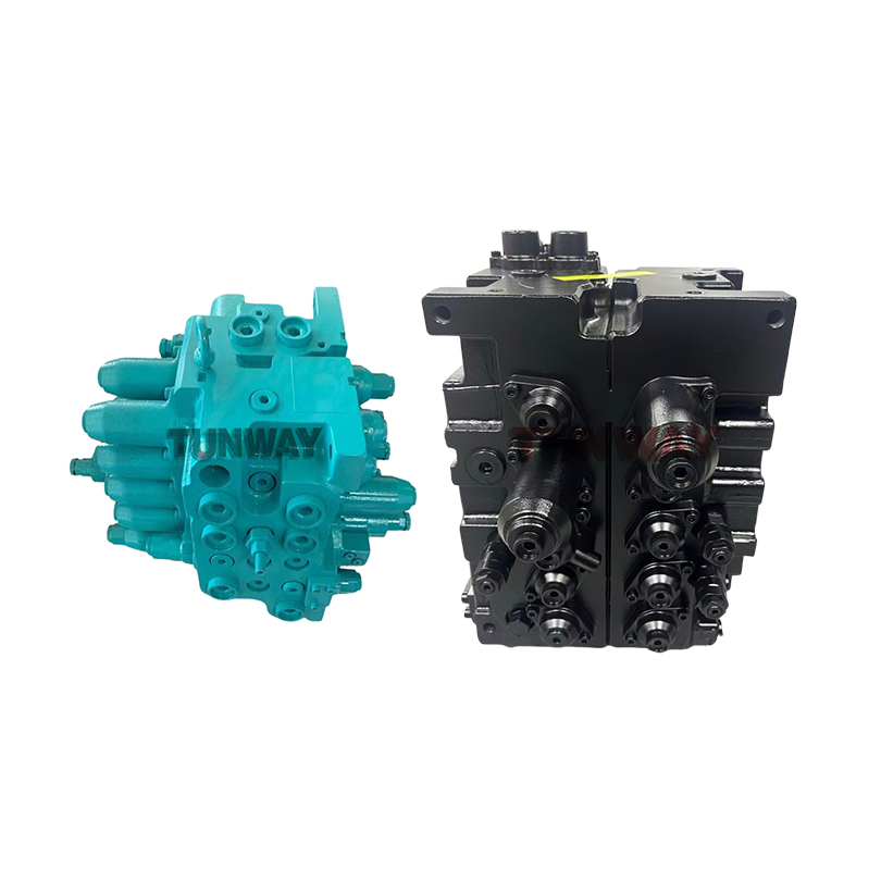 Excavator PC120-6 PC130-6 Main Control Valve 723-56-12103 Distribution Valve 723-56-12102 Hydraulic Valve for Komatsu