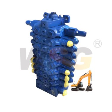 Hydraulic Distribution Valve, Mian Hydraulic Control Valve for Kobelco Sk35sr, Sk55, Sk60, Sk70, Sk75, Sk90, Sk100, Sk115, Sk130