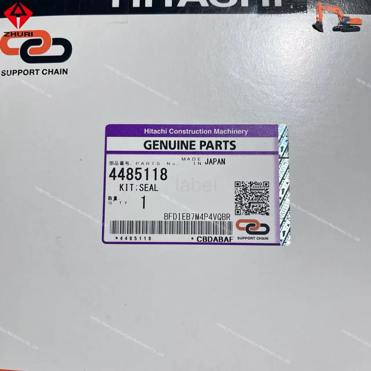 High Quality Hitachi 4485118 Hydraulic Seal Kit