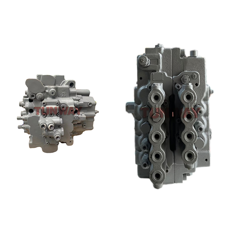 Excavator PC120-6 PC130-6 Main Control Valve 723-56-12103 Distribution Valve 723-56-12102 Hydraulic Valve for Komatsu