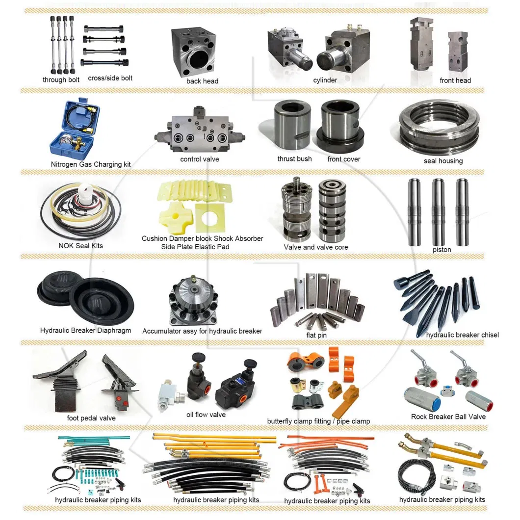 Excavator Parts Overview
