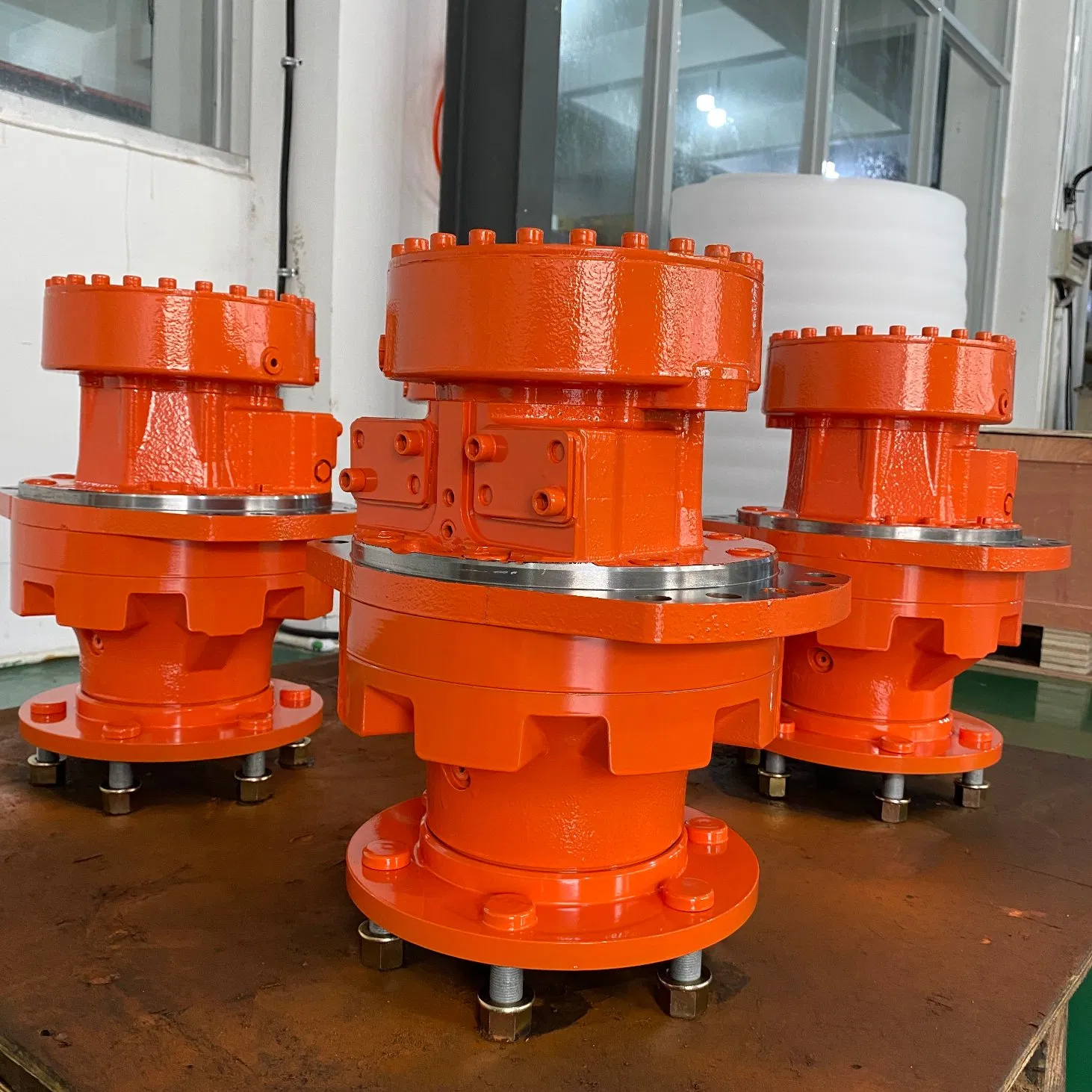 Rexroth MCR10f Wheel Drives T250 T300 Skid Steer Loader Final Drive Motor Hydraulic Radial Piston Motor