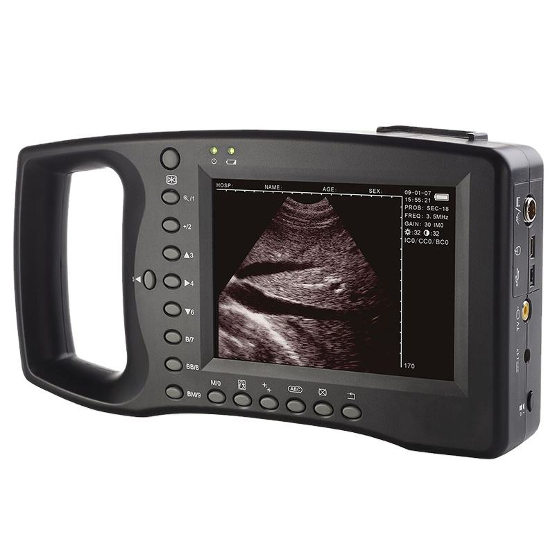 Tc-300d 6.5MHz Sonda Rectal de Frecuencia Diseñada Específicamente para el Diagnóstico de Embarazo en Animales Grandes, Máquina de Ultrasonido B Portátil para Ganado y Equinos
