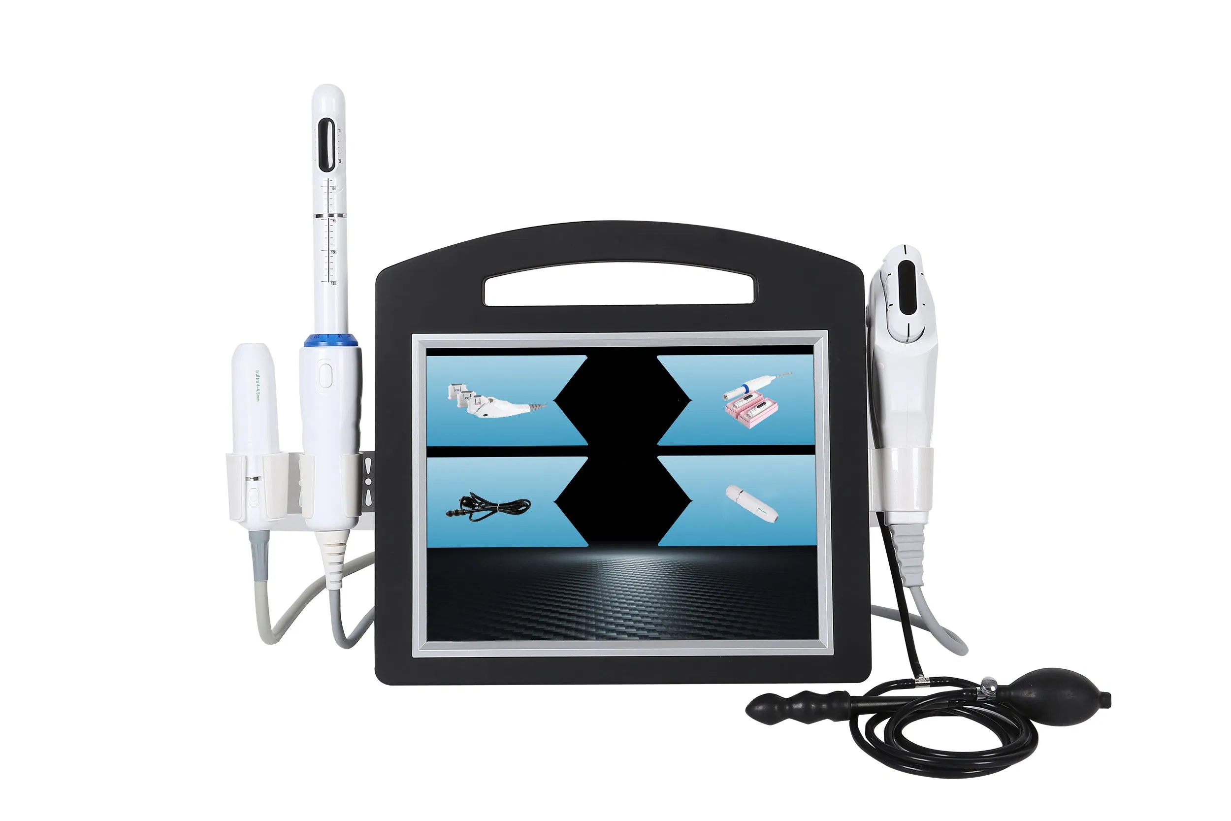 Ultrasonido Hifu Apretamiento Vaginal Eliminación de Arrugas Elevación Facial 4D Máquina Hifu Vmax