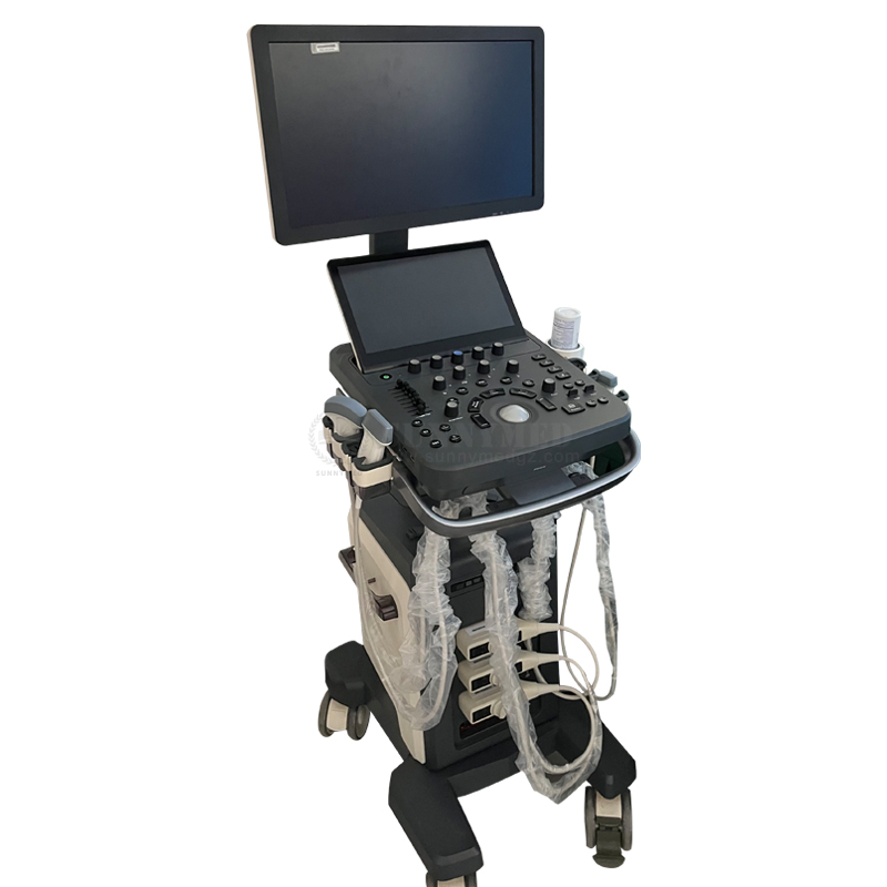 Sya-D40 Abdomen Cardíaco 4D Sistema de Ultrasonido Doppler Color Multifuncional con Pantalla Táctil para Pediatría