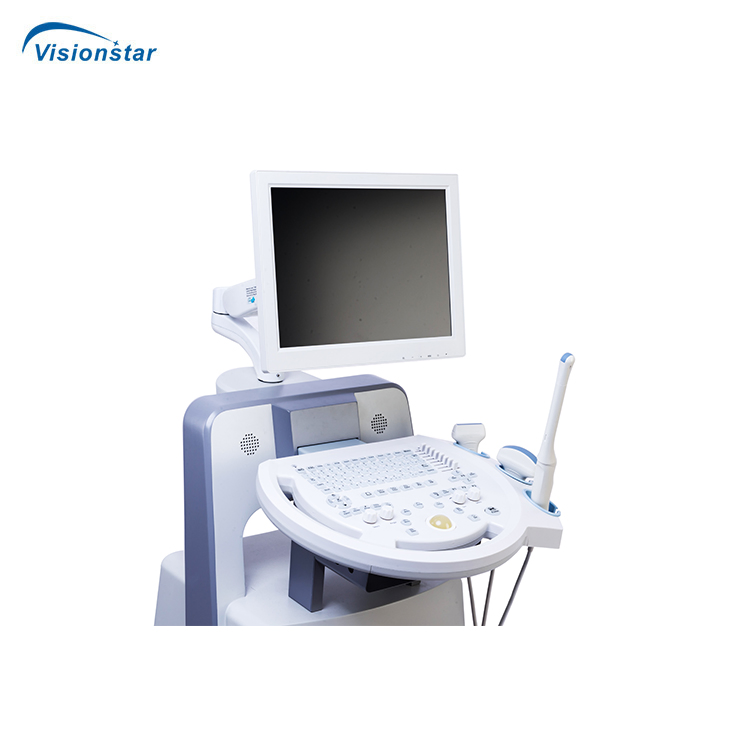 Carro de diagnóstico ultrasónico de tipo Doppler color con sondas de proveedor de fábrica
