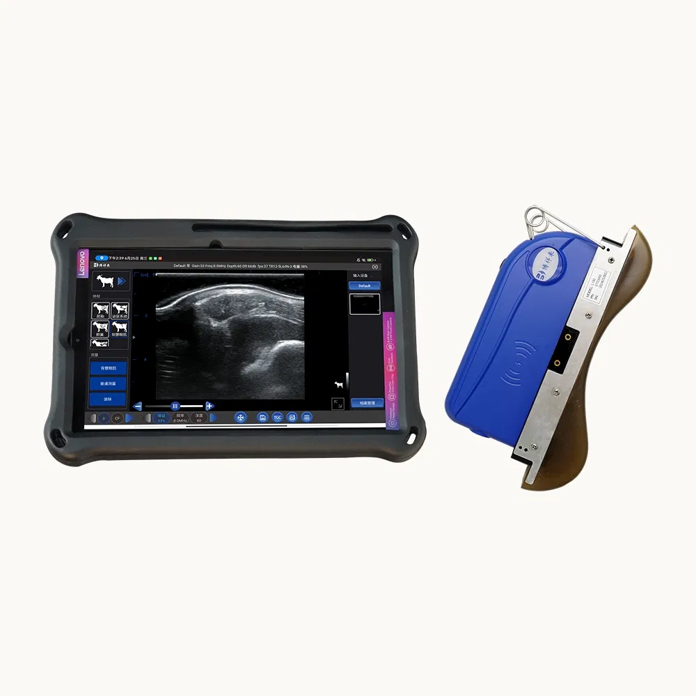 Bxl-S305 Escáner Ultrasónico Doppler Inalámbrico para Animales Detección Ai Mejor Máquina de Ultrasonido Veterinario para Cerdo Bovina Grasa de Espalda CE ISO