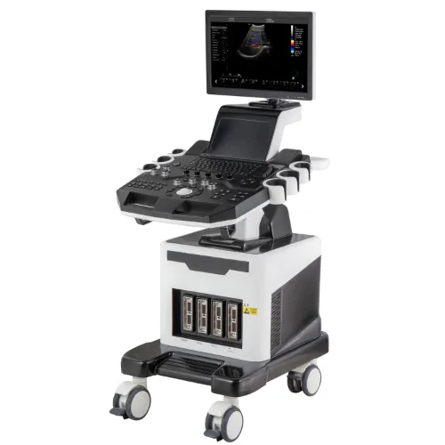 Carro de ultrasonido Doppler color para hospital 3D 4D