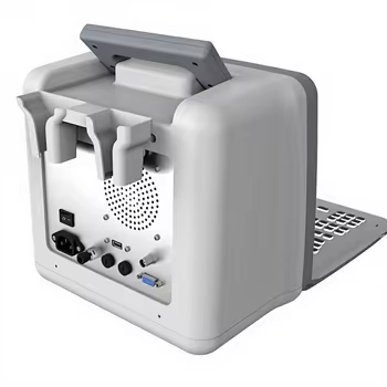 Máquina de ultrasonido avanzada en blanco y negro para diagnósticos precisos