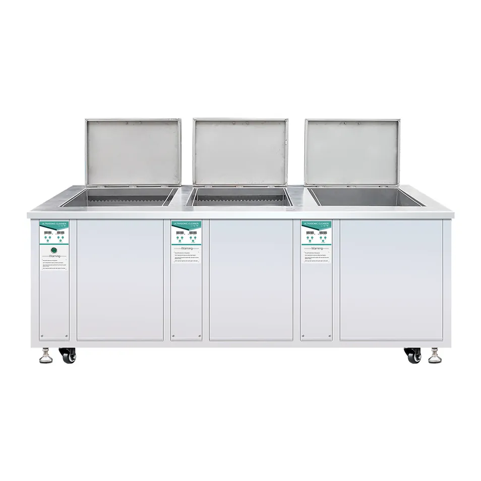 Sistema de lavado ultrasónico multi-tanque