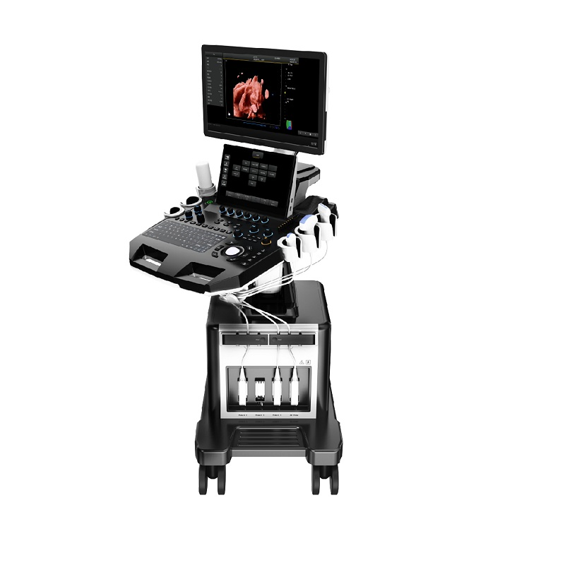 Máquina de ultrasonido portátil a color Doppler de alta calidad 3D 4D Sistemas de diagnóstico veterinario y humano avanzados, máquina de ultrasonido inalámbrica