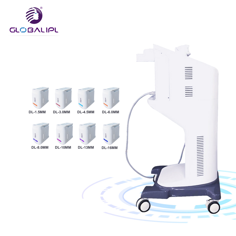 Buen Efecto de Tratamiento 3D Máquina de Elevación Facial Hifu Ultrasound 3D Disparo 11