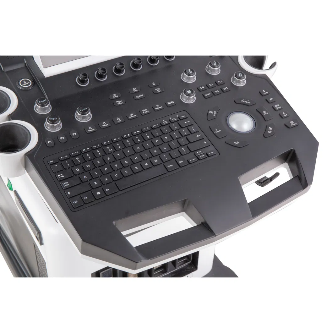 Pantalla y panel de control de ultrasonido