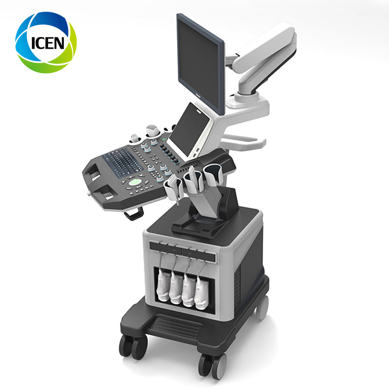 in-A900 China Médico Barato 2D/3D/4D Sistema de Diagnóstico Portátil Digital Carro Máquina de Ultrasonido Doppler Color Precio