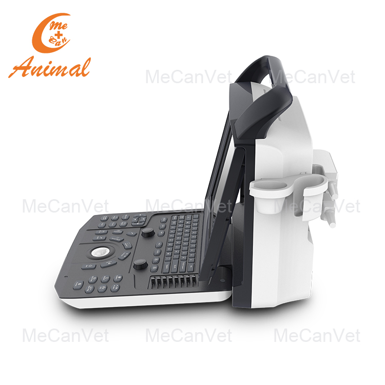 Máquina de ultrasonido Doppler color convexo para diagnóstico médico en hospital veterinario con sonda cardíaca